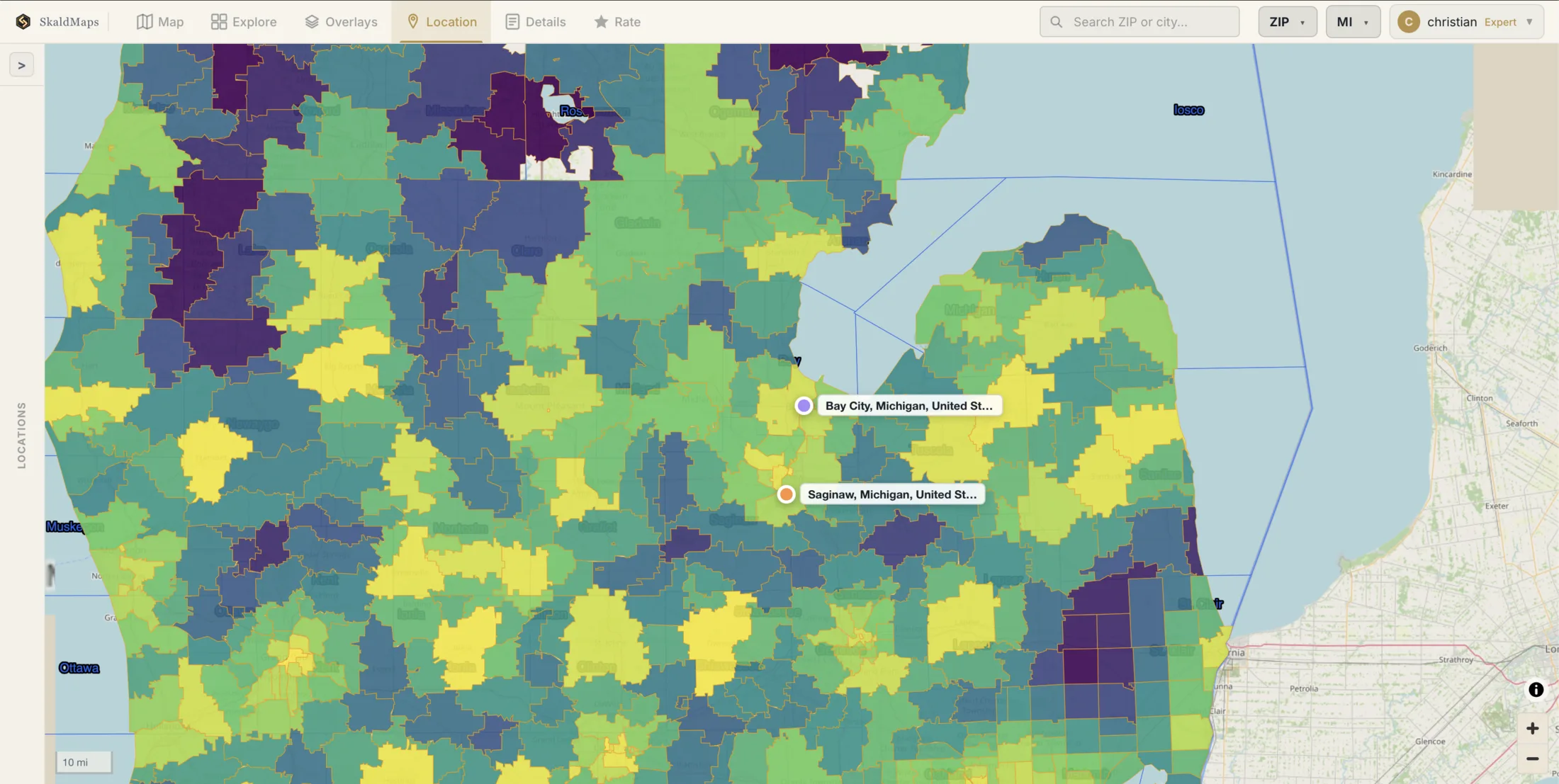 Healthcare access in Michigan